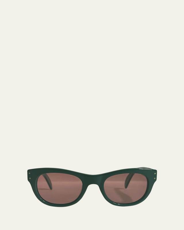 Ghita Cat-Eye Acetate Sunglasses